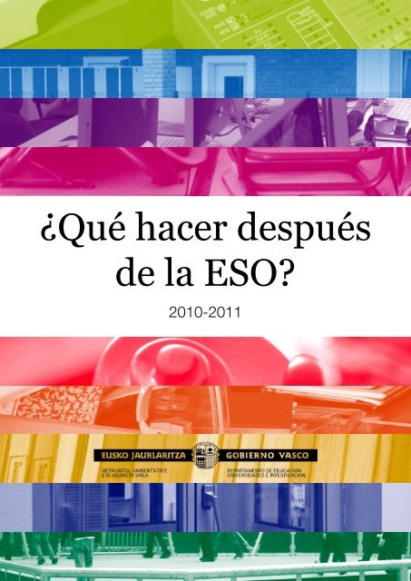 y después de la e.s.o. - Euskadi.net