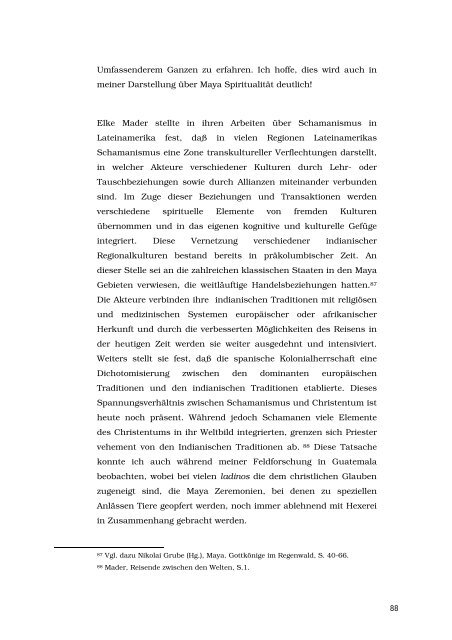 Maya Spiritualität und Globalisierung - Lateinamerika-Studien Online