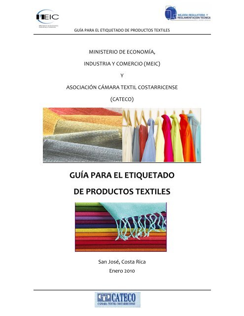 guía para el etiquetado de productos textiles - Cámara Textil ...