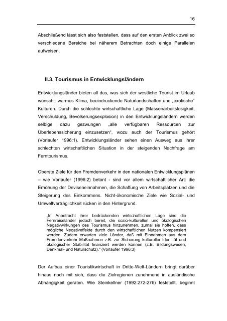 Ökotourismus zwischen Sein und Schein - Lateinamerika-Studien ...