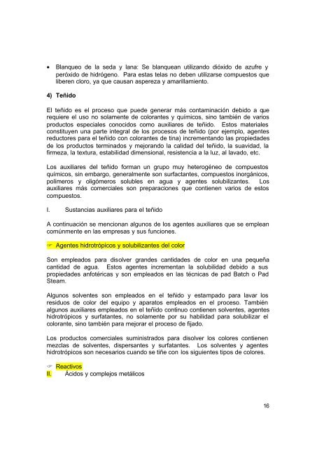 Guía de Buenas Prácticas para el Sector Textiles - Ministerio de ...