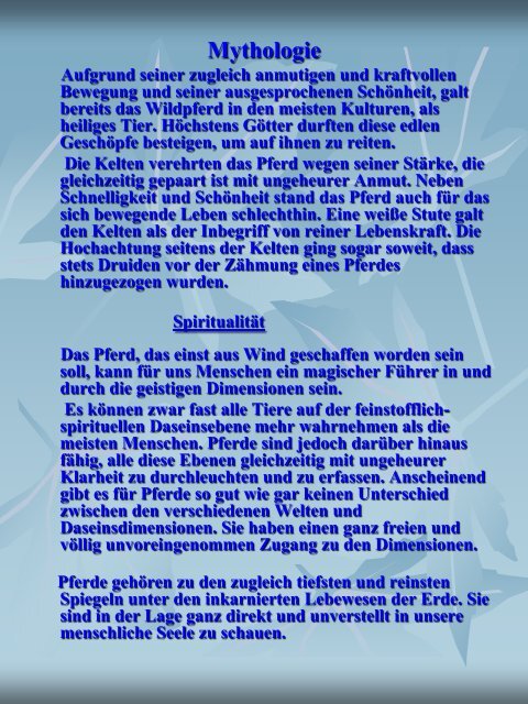 Unsere Haustiere - Spirituellen Begleiter des ... - Tiergefluester.at