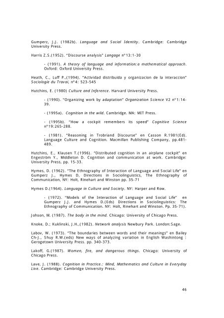 Las representaciones fácticas y cognitivas del relato de entrevistas ...