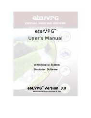 eta/VPG version 3.0 User Manual