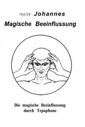 Magische Beeinflussung