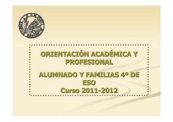 orientación para alumnado que finaliza 4º de e.s.o. - Educastur ...