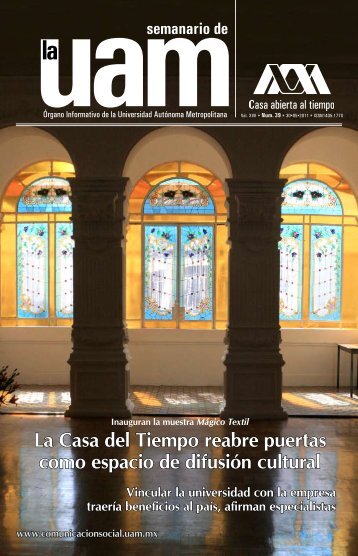 Casa y tiempo - UAM - Universidad Autónoma Metropolitana