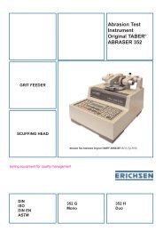 Abrasion Test Instrument Original TABER® ABRASER 352 - Labex