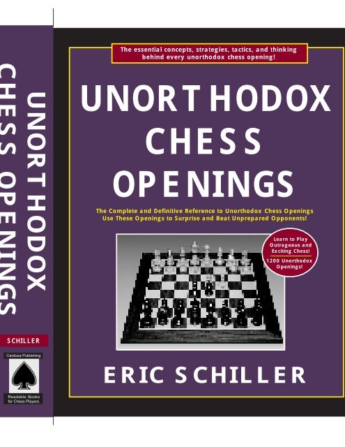 UNORTHODOX CHESS OPENINGS, CHESS BOOKS