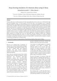 Deep drawing simulation of α-titanium alloys using - Free Download ...