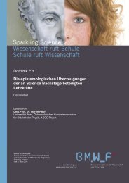 Dominik Ertl Die epistemologischen ... - Sparkling Science