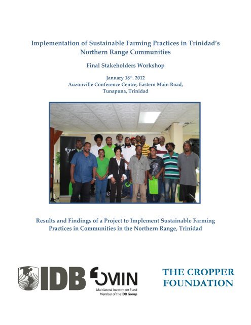 Implementation of Sustainable Farming Practices in Trinidad's