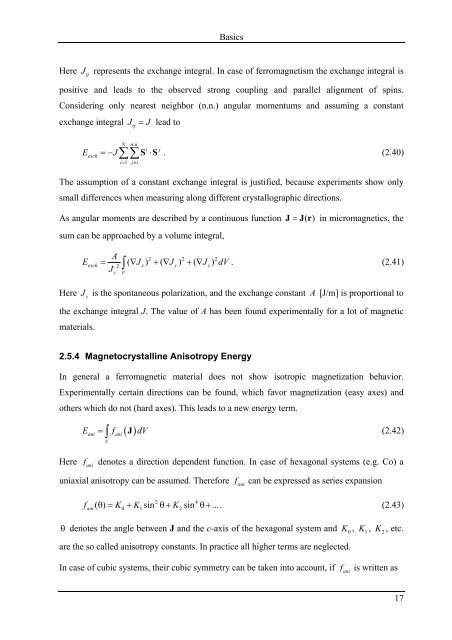 Read Back Signals in Magnetic Recording - Research Group Fidler