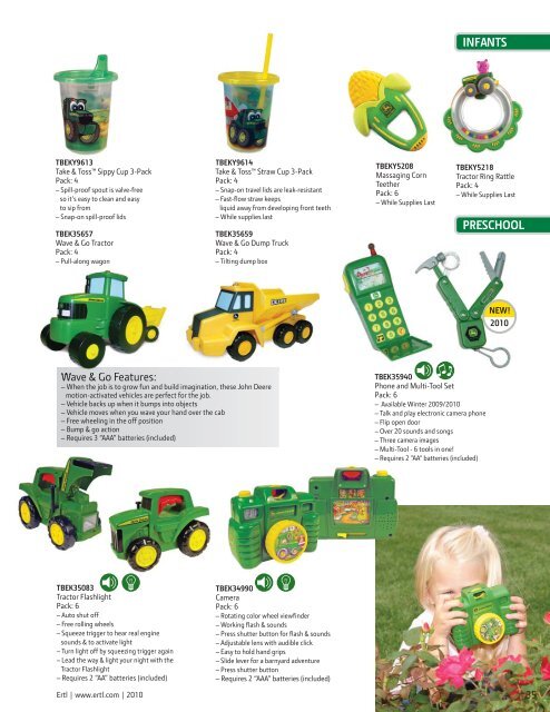 2010 ERTL Toy Catalog - The Toy Tractor Times