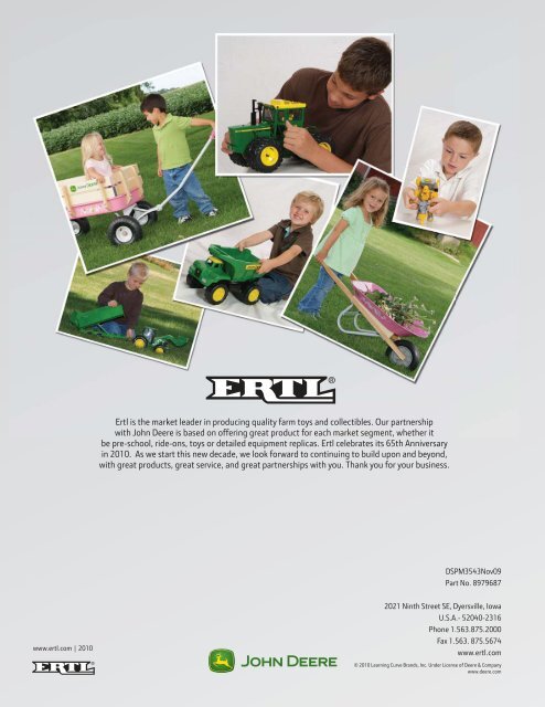 2010 ERTL Toy Catalog - The Toy Tractor Times