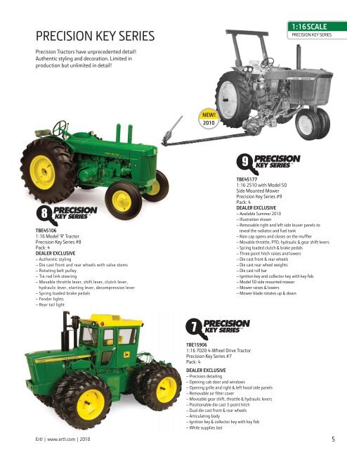 2010 ERTL Toy Catalog - The Toy Tractor Times