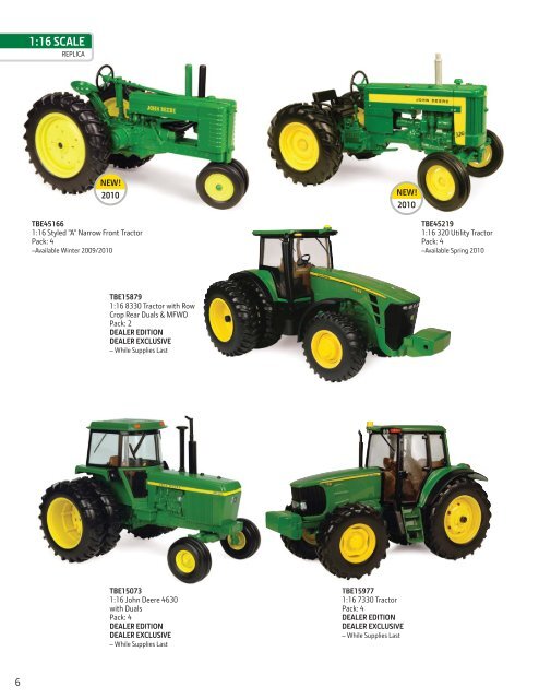 2010 ERTL Toy Catalog - The Toy Tractor Times