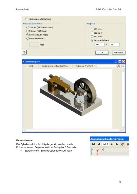 1 Inventor Studio Autodesk Inventor Studio stellt eine ... - Franz Ertl