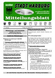 Mitteilungs- und Amtsblatt Amtliche Mitteilungen - Harburg