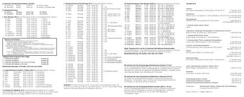 Schiessprogramm 2008 - schützenverein zollikon