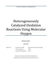 Heterogeneously Catalyzed Oxidation Reactions Using ... - CHEC