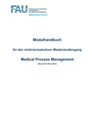 Modulhandbuch Medical Process Management - Master of Medical ...