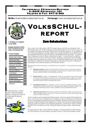 12. Ausgabe - Volksschule Kötschach-Mauthen