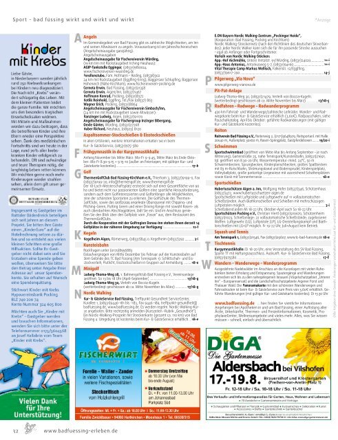 wasistlos badfüssing-magazin - Ausgabe August 2012