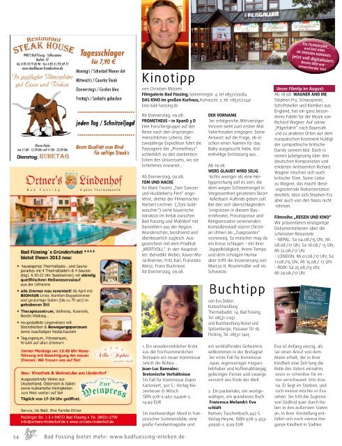 wasistlos badfüssing-magazin - Ausgabe August 2012