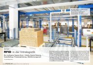 RFID in der Intralogistik - bei RFID im Blick