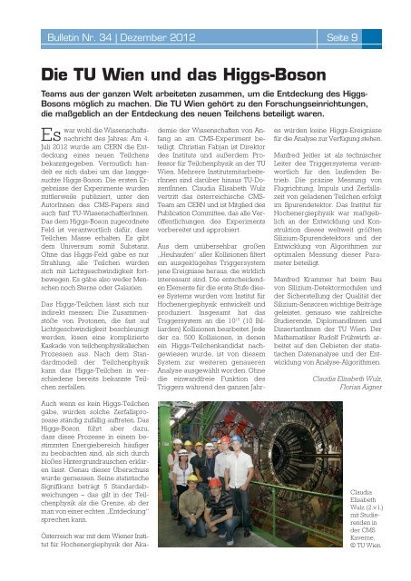 Magazin Dezember 2012 - TUalumni