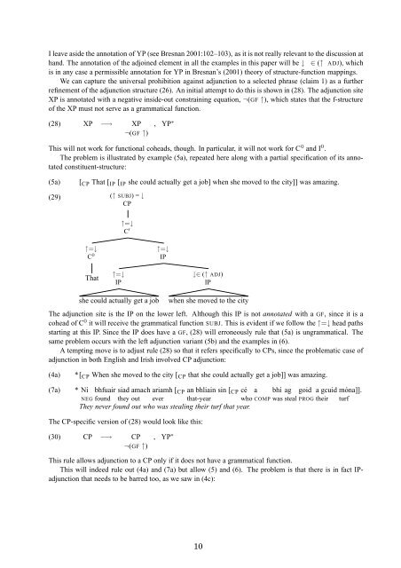 Proceedings of the LFG 02 Conference National Technical - CSLI ...