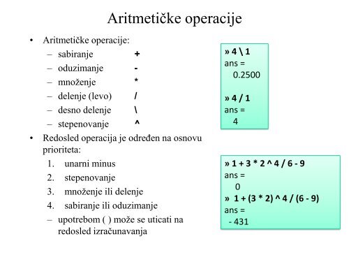 A1 Matlab