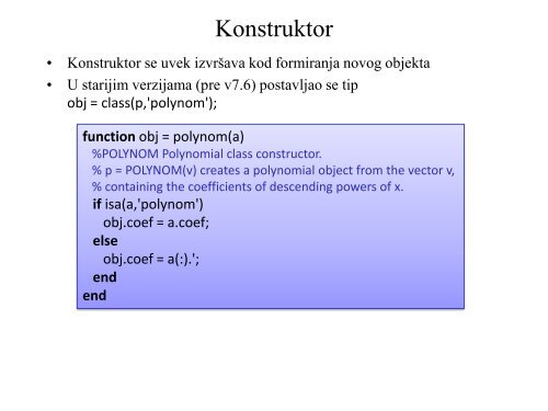 A1 Matlab