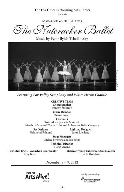 Nutcracker Final.pdf - Fox Cities Performing Arts Center