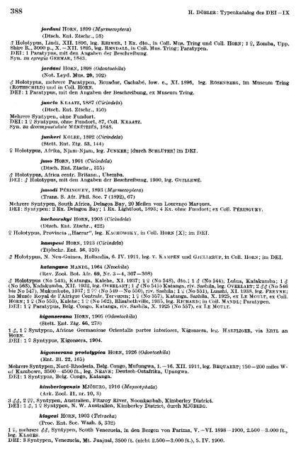 Döbler, H. 1973: Katalog der in den Sammlungen - Senckenberg ...