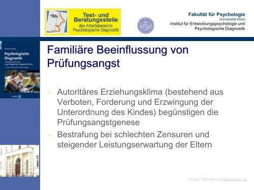 Folien 1 - Psychologische Diagnostik - Universität Wien