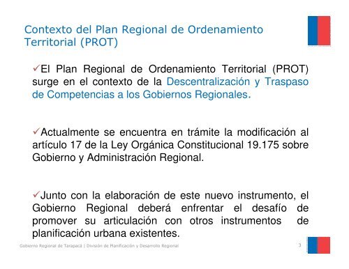 10. el prot y su vinculación con otros - Gobierno Regional de Tarapacá