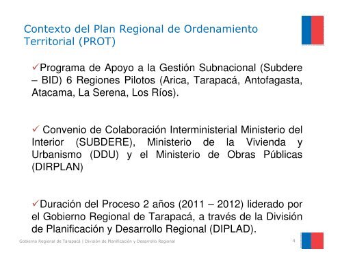 10. el prot y su vinculación con otros - Gobierno Regional de Tarapacá