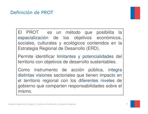 10. el prot y su vinculación con otros - Gobierno Regional de Tarapacá