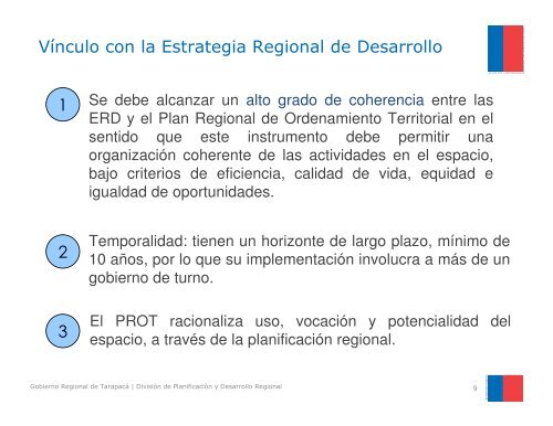 10. el prot y su vinculación con otros - Gobierno Regional de Tarapacá