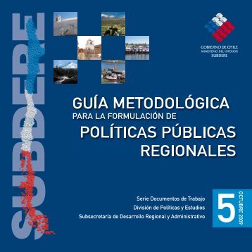 Guía Metodológica para la formulación de políticas públicas - Subdere