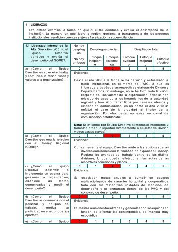 1º informe 25.01.11 - Gobierno Regional de Valparaíso