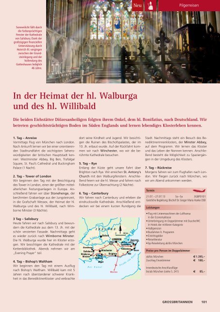 Katalog betrachten - Bayerisches Pilgerbüro
