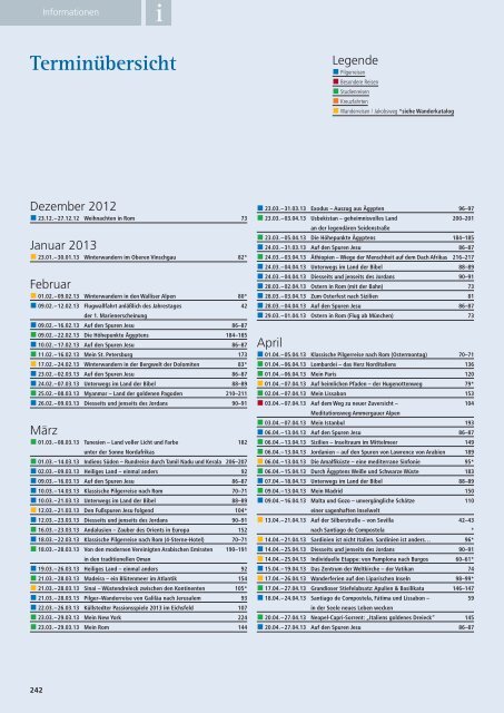 Katalog betrachten - Bayerisches Pilgerbüro