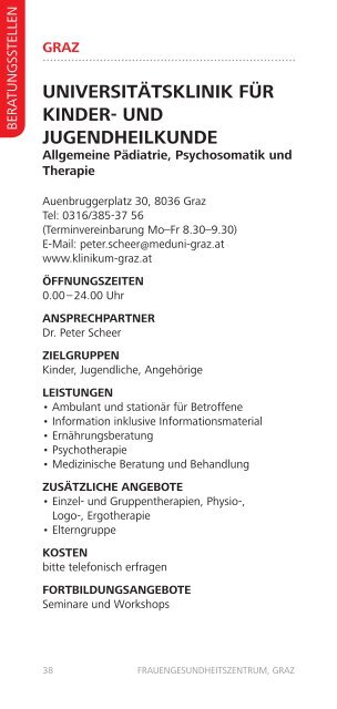 Broschüre zum kostenfreien Download - Frauengesundheitszentrum ...