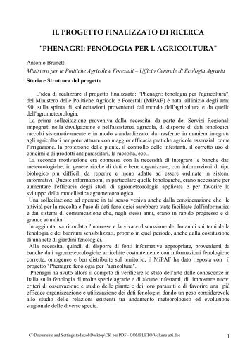 Scarica il testo completo in formato pdf - Phenagri