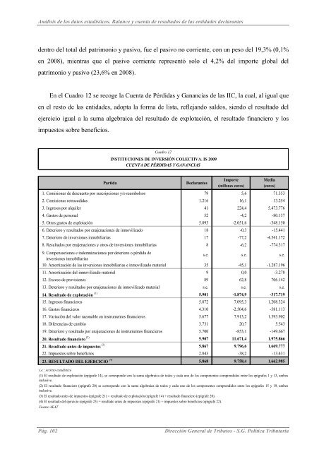 EL IMPUESTO SOBRE SOCIEDADES EN 2009