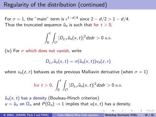 On the Stochastic Cahn-Hilliard/Allen-Cahn equation - Isaac Newton ...