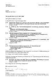 1. Nachreichung zur Tagesordnung zur Sitzung vom 07.03 - Wesel